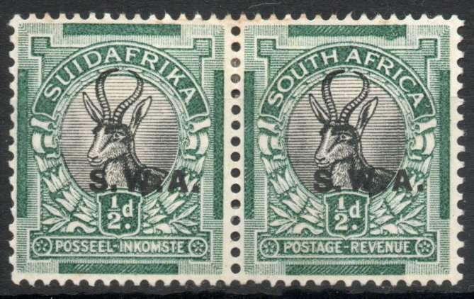 South West Africa 1930 Roto Issue ½d mounted mint. SACC 93. Cat R300 (2025)