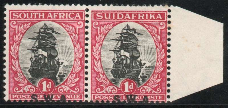 South West Africa 1930 Roto Issue 1d mounted mint. SACC 94. Cat R200 (2025)