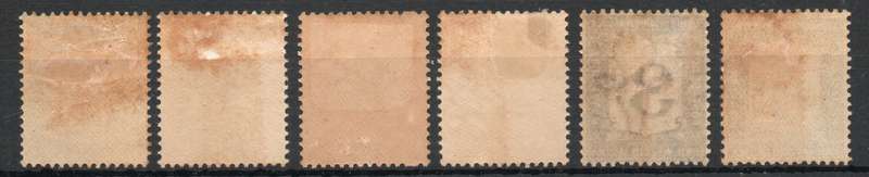 South Africa 1922-26 Postage Due set of 6 mounted mint. SACC 11-16. Cat R400 (2023-25)
