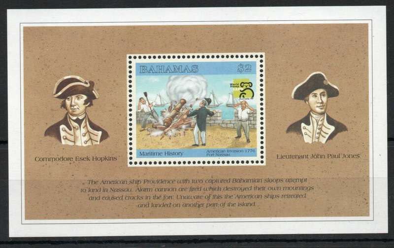 Bahamas 1999 Maritime History mini sheet unmounted mint. SG MS 1172. Cat £5,50 (2013)