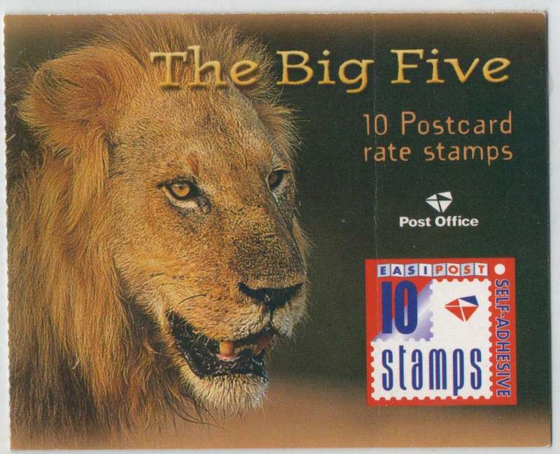 South Africa 2001 Booklet 53. SACC 1374. Cat R350 (2023-25)