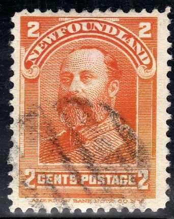 Newfoundland 1897-1918 Definitive 2c orange very fine used. SG 86. Cat £11 (2022)