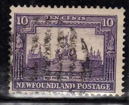 Newfoundland 1929-31 Definitive 10c violet perf 13½ x 14 fine used. SG 185. Cat £5,50 (2022)
