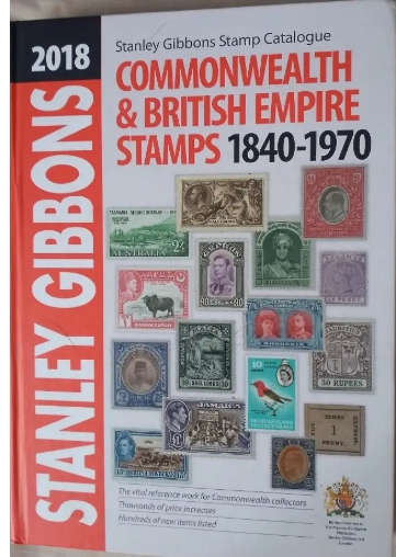 Stanley Gibbons 2018 Commonwealth and British Empire Stamp Catalogue in excellent condition.