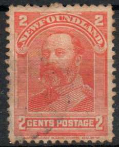Newfoundland 1897-1918 KE VII 2c orange fine used. SG 86. Cat £11 (2022)