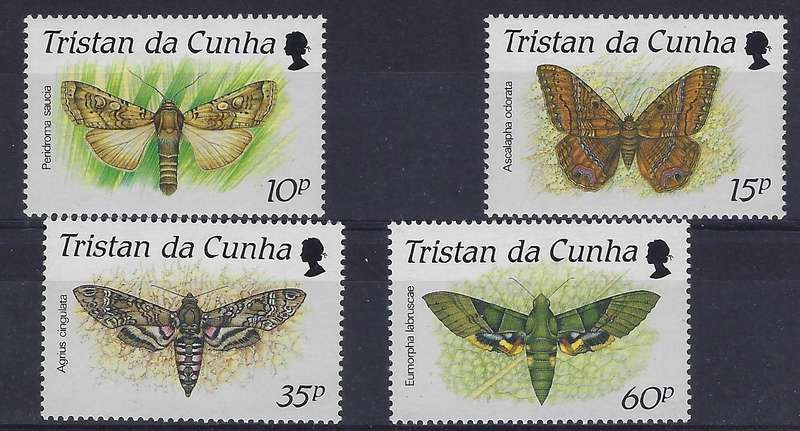 TRISTAN DA CUNHA, 1990-1993, mm, 10d-60d, SG 542/545, 490/493, 522/525 all 3 full sets   CAT R250