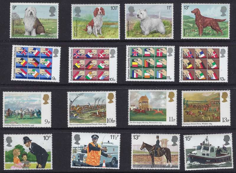 GREAT BRITAIN 1997/84 various fullsets  CAT R 200