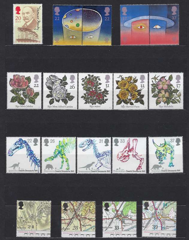GREAT BRITAIN 1990-1992 mm, various sets,  CAT  R 650