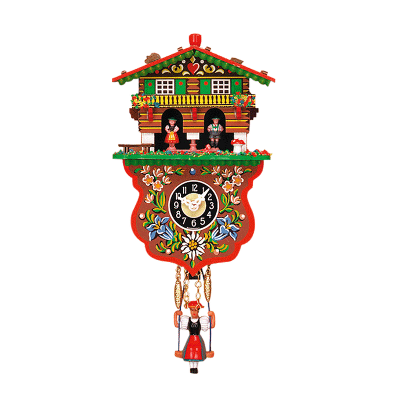 Swinging Heidi house Quartz (battery) Cuckoo/Westminster Chime
