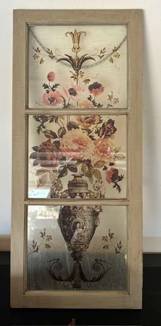 DECORATIVE GLASS COTTAGE PANE