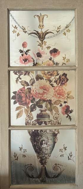 DECORATIVE GLASS COTTAGE PANE
