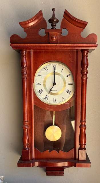 Canadian Linden Wood Clock