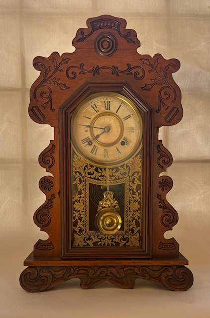 Circa 1900 American Ansonia 8 day mantel clock