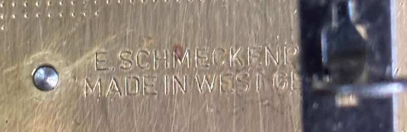 Vintage mechanical Movement PARTS/REPAIR Schmeckenbecher.