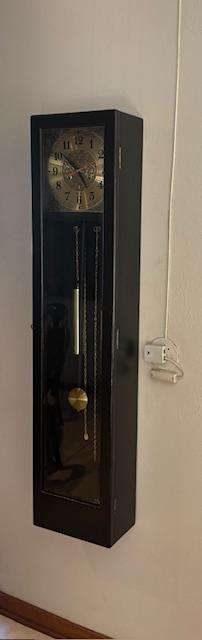Black Long Case WESTMINSTER REGULATOR CLOCK