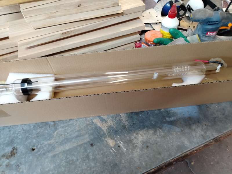 3x CO2 Laser tubes