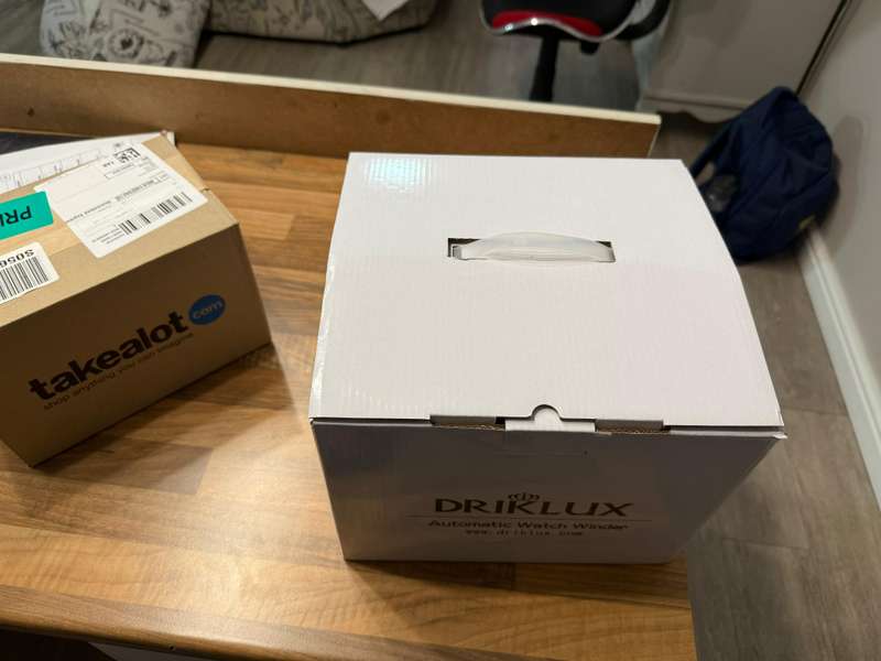 DRIKLUX (of Germany) Dual Automatic Watch Winder (AC/DC) + LED (Retail R4999)