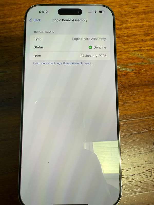 Apple iPhone 16 Pro Max  White, 256GB (Complete with Box & Accessories)