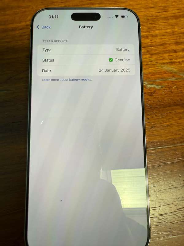 Apple iPhone 16 Pro Max  White, 256GB (Complete with Box & Accessories)