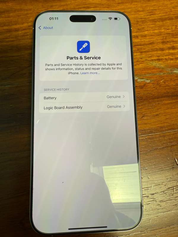 Apple iPhone 16 Pro Max  White, 256GB (Complete with Box & Accessories)