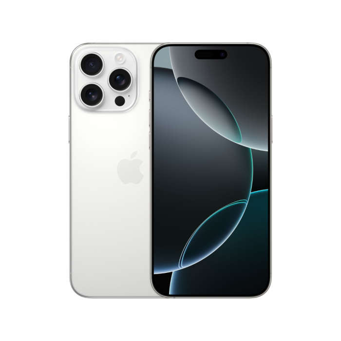 Apple iPhone 16 Pro Max  White, 256GB (Complete with Box & Accessories)