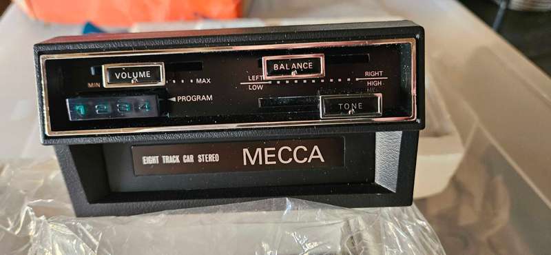 Mecca 8 Track player
