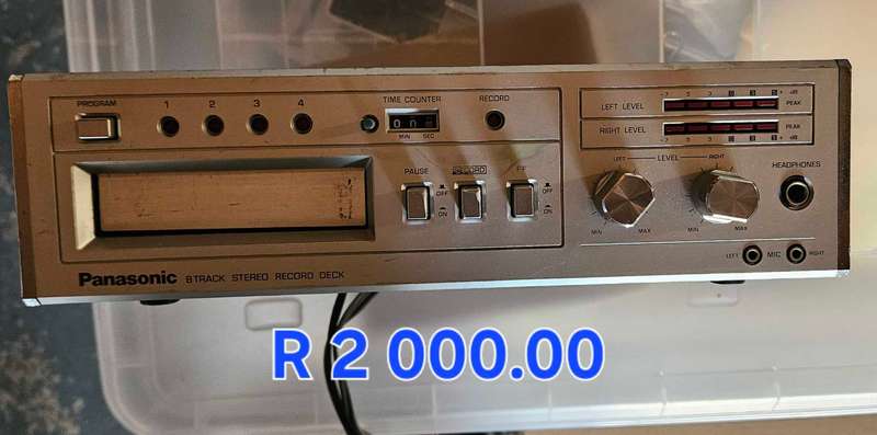 Panasonic 8 track recorder
