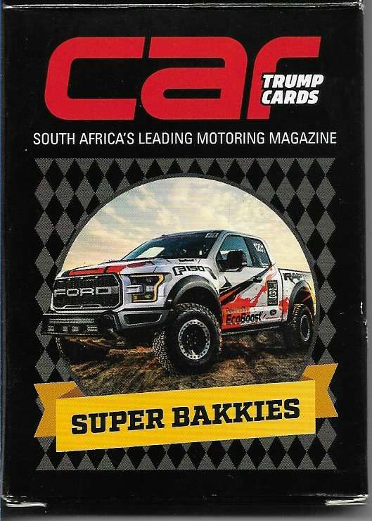 Car Trump Cards - Super Bakkies