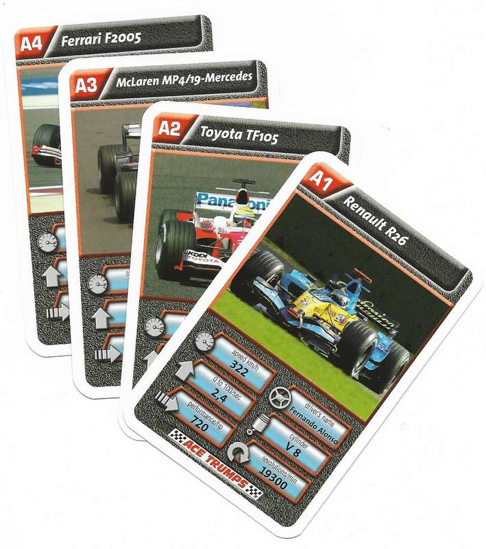 Ace Trumps Formula 1
