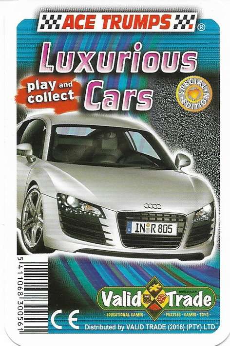 Ace Trumps Luxurious Cars
