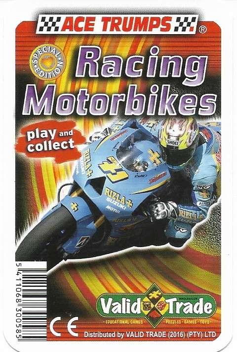 Ace Trumps Racing Motorbikes