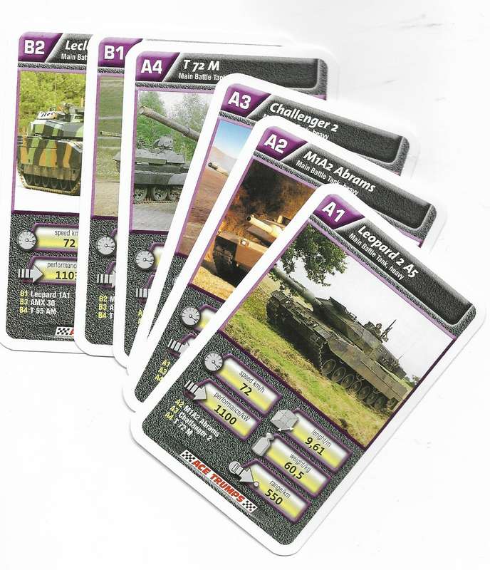 Ace Trumps Tanks