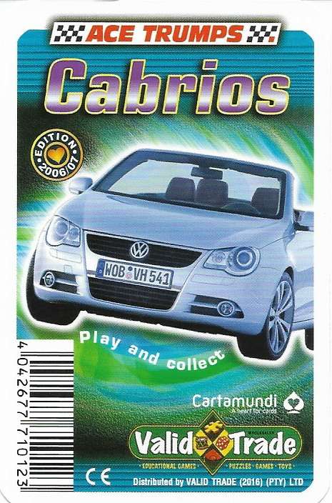 Ace Trumps Cabrios