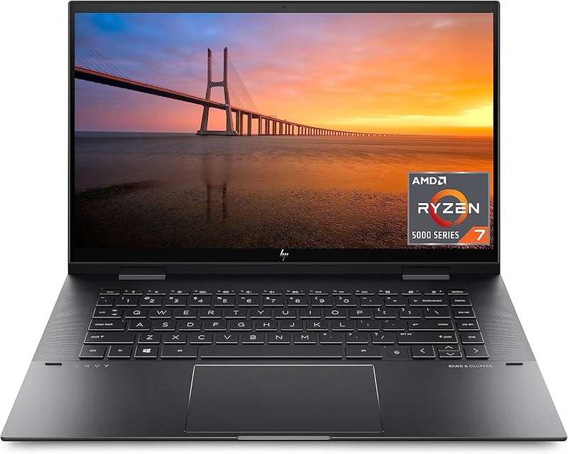HP ENVY x360 m Convertible, AMD Ryzen 5 processor, AMD Radeon Vega 8  Graphics, 8 GB RAM, 256GB SSD