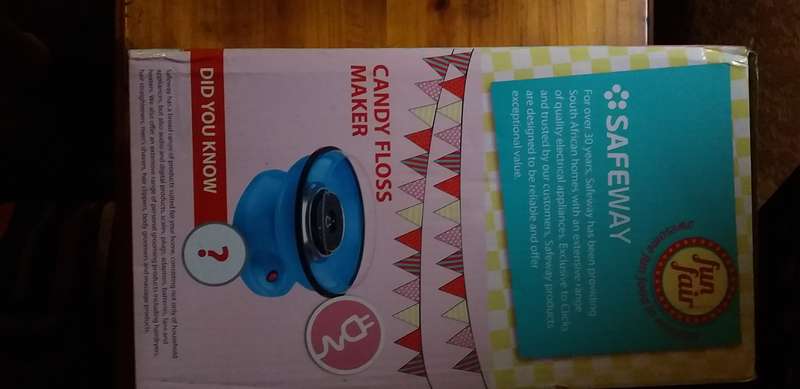 Safeway cotton candy maker