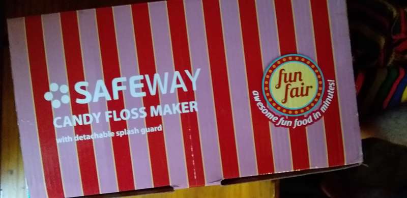 Safeway cotton candy maker