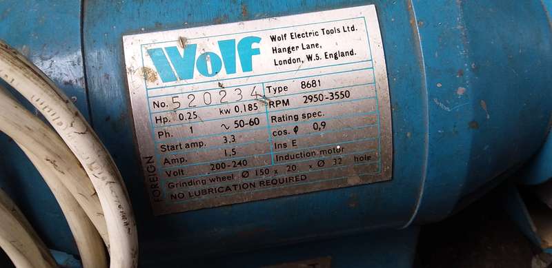 Wolf Bench Grinder