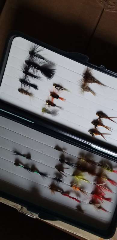 Snowbee Fly Box and Flies