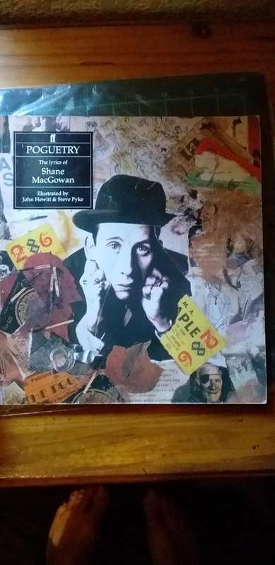 Poguetry: The Lyrics of Shane Macgowan Paperback  January 1, 1989  Rare.