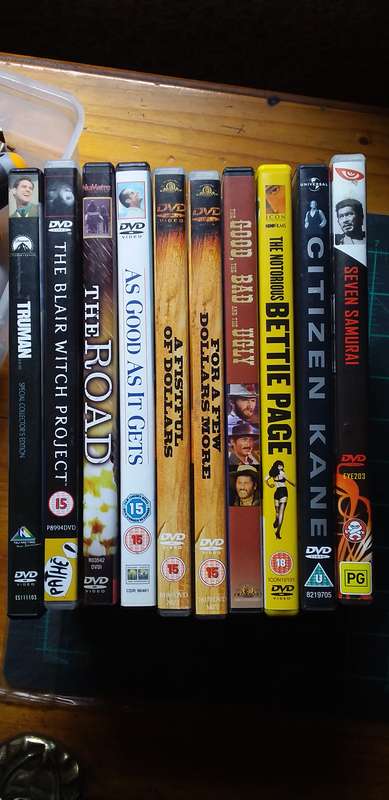 10 DVD bulk