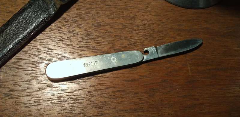 Vintage SKF Branded "Imperial Type Trick Knife / or Trick Mystery German Pocket Knife"