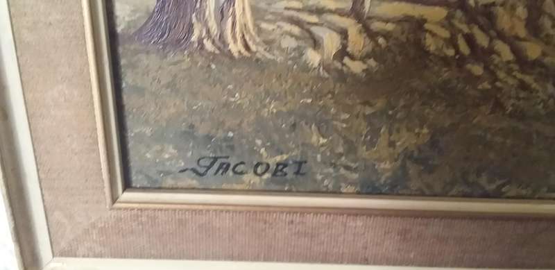 Jacobi Oil on board