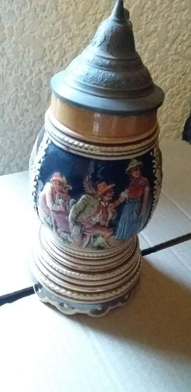 Vintage Thorens Swiss Beer Stein.
