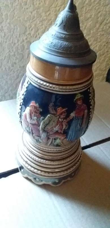 Vintage Thorens Swiss Beer Stein.