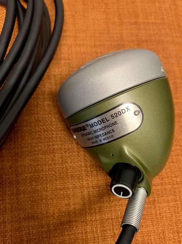 Shure 520DX "Green Bullet" Harmonica Microphone