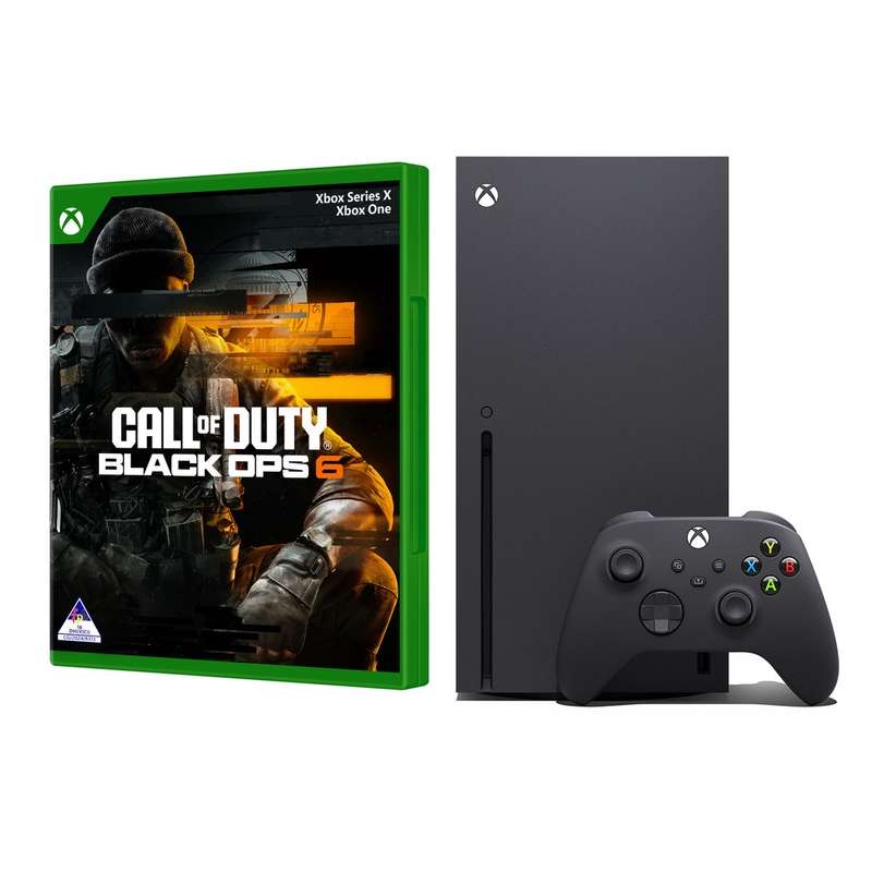 Xbox Series X with Call of Duty Black Ops 6