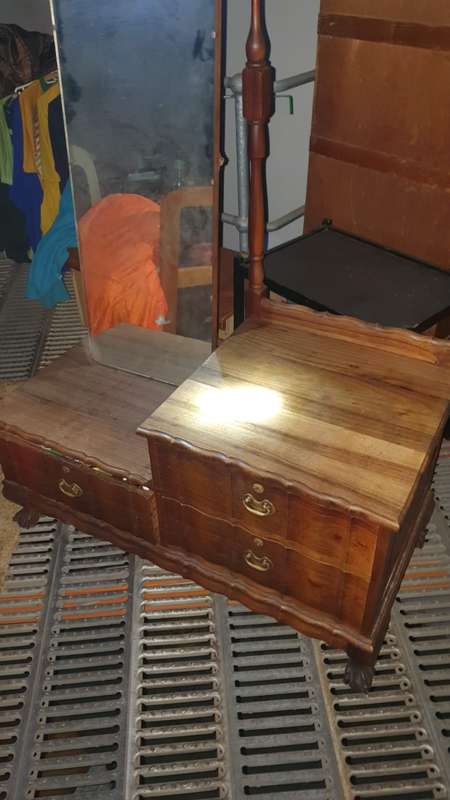 KNYSNA BLACK WOOD wardrobe set