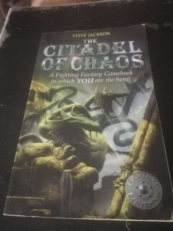 Book The Citadel of chaos by Steve Jackson