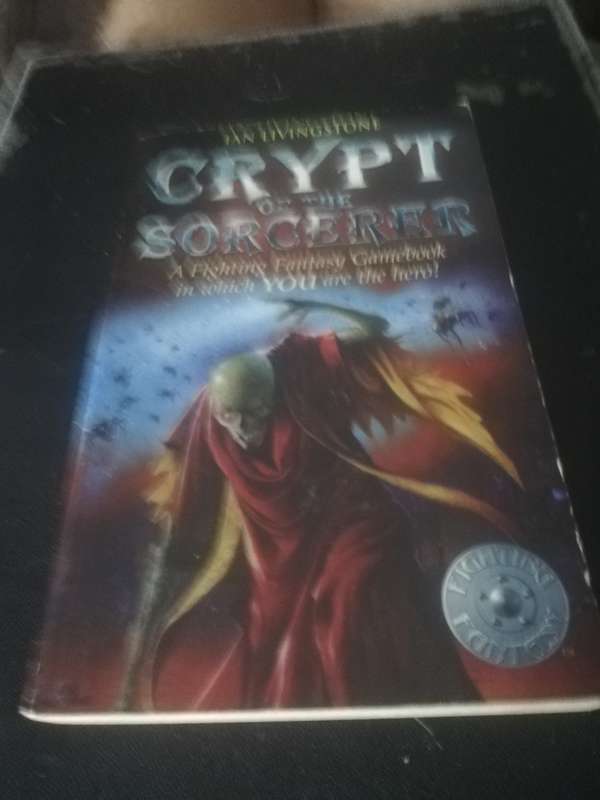 Book by Ian Livingstone Crypt