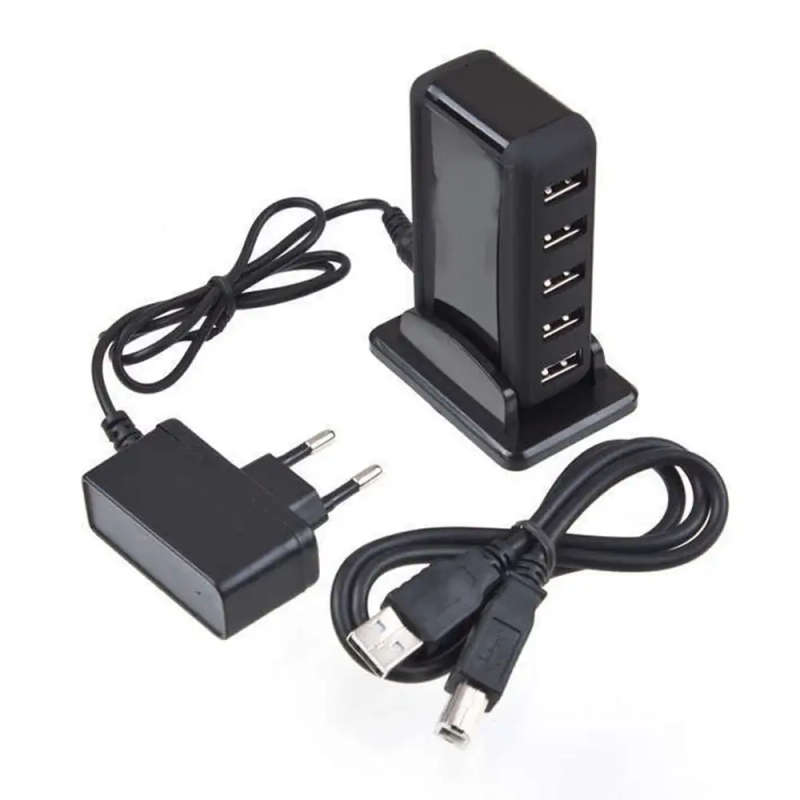 Multifunctional Portable 7 Ports USB 2.0 Splitter USB HUB